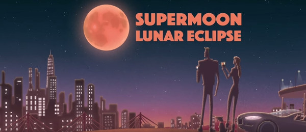 Picture 2 of Moon eclipse NASA's satellite threat