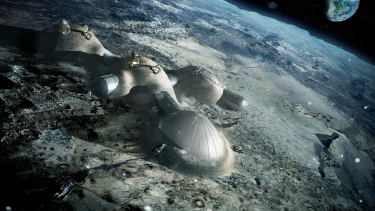 Picture 2 of 'Moon Village' is gradually forming?