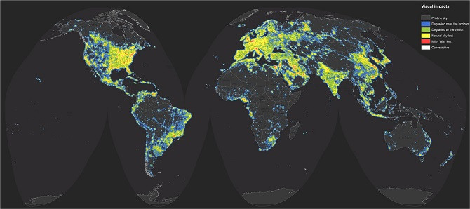 Picture 3 of More than 80% of the world 'cannot' see the night sky