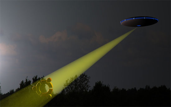 Picture 1 of More than 900 policemen You have seen UFOs
