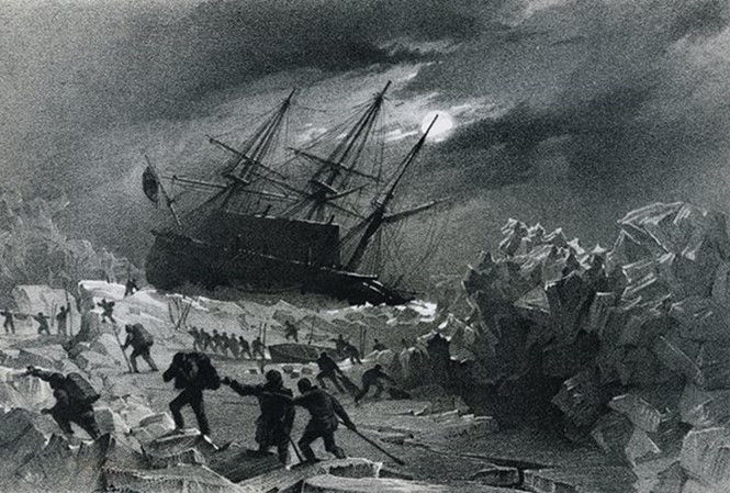 Picture 1 of More than a century deciphered the disease that sank two exploratory ships