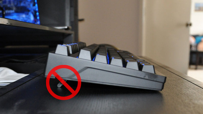 Picture 3 of Most of us are misunderstanding the purpose of the keyboard leg