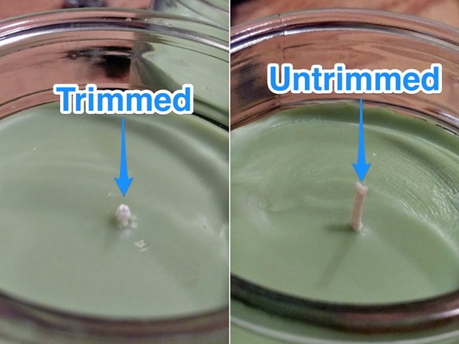 Picture 1 of Most of us have long lit candles incorrectly