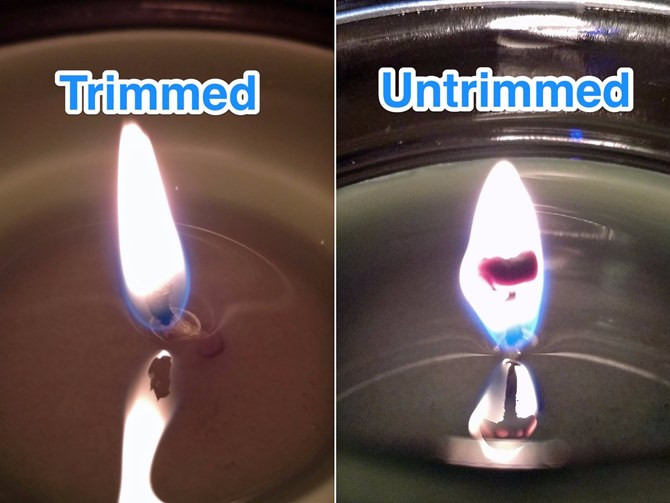 Picture 2 of Most of us have long lit candles incorrectly