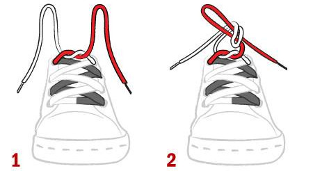 Picture 5 of Most of us tie shoelaces the wrong way, this is the right way