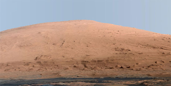 Picture 1 of Mountain on Mars is higher than Mount Everest