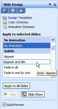 Picture 3 of MS PowerPoint - Design a PowerPoint presentation