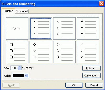 Picture 4 of MS PowerPoint - Lesson 5: Create a manual presentation slide