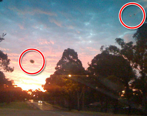 Picture 1 of Muon seem strange objects in the sky