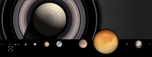 Mysterious beauty of Saturn images 2
