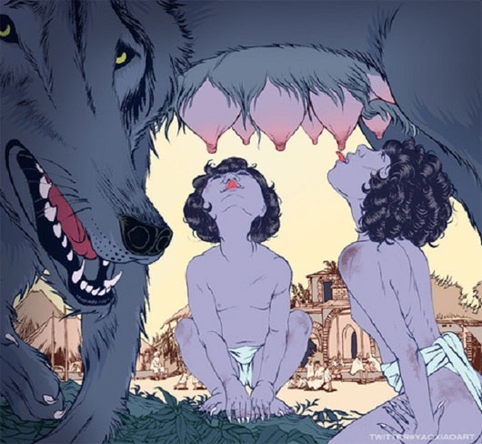 Picture 4 of Mysterious children are raised by wild animals