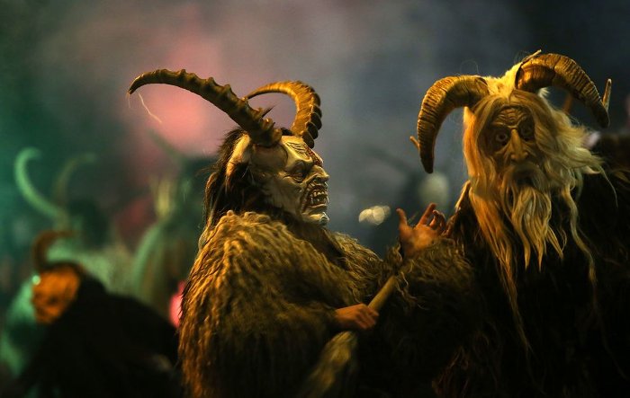 Mysterious Christmas demon Krampus - Cruel version of Santa Claus images 5