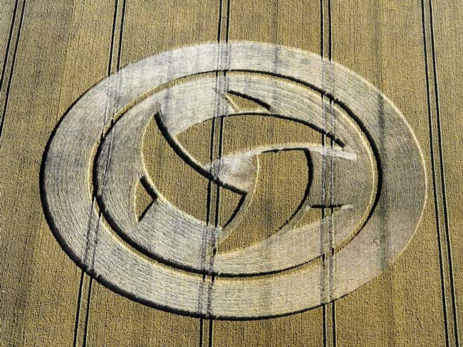 Picture 17 of Mysterious circles in the field