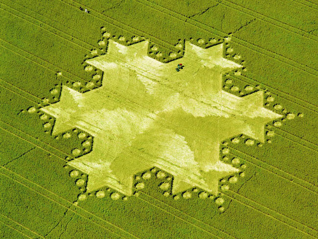 Picture 21 of Mysterious circles in the field