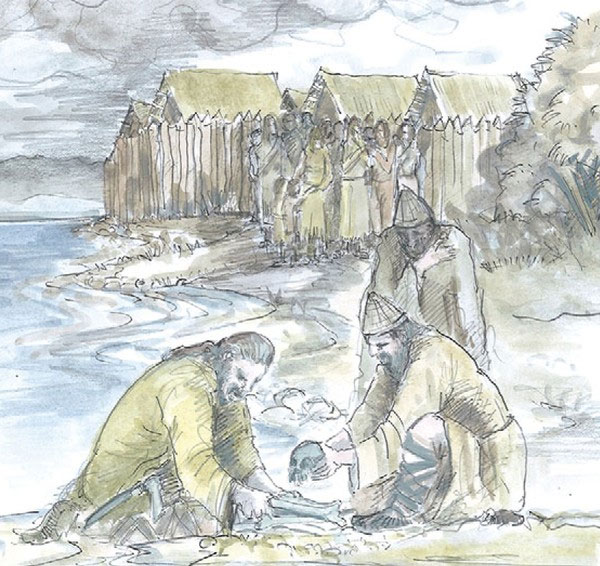 Picture 2 of Mysterious decoding of children's skulls scattered around the lake in Switzerland
