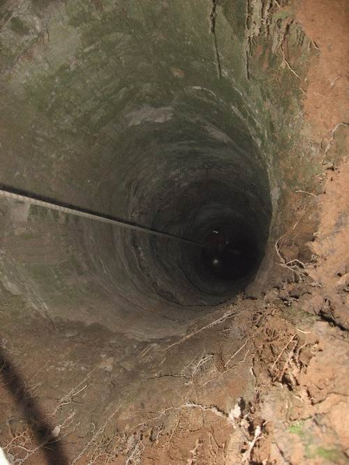 Mysterious deep holes in the jungle in Russia