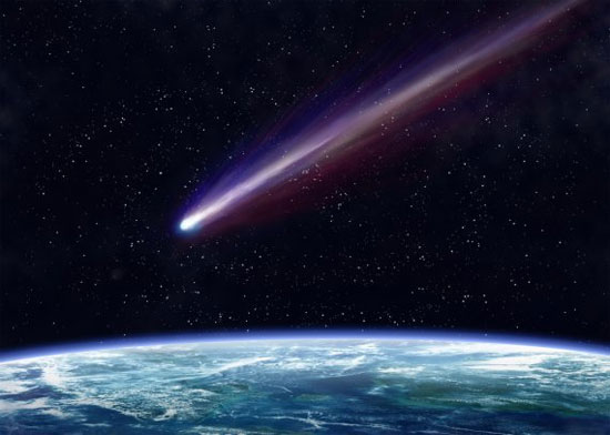 Picture 1 of Mysterious 'fireball' in the sky of America