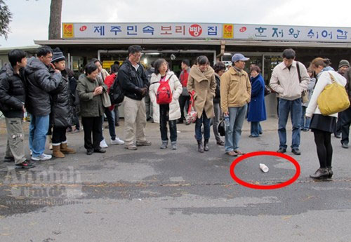 Picture 4 of Mysterious ghost path on Jeju Island - South Korea