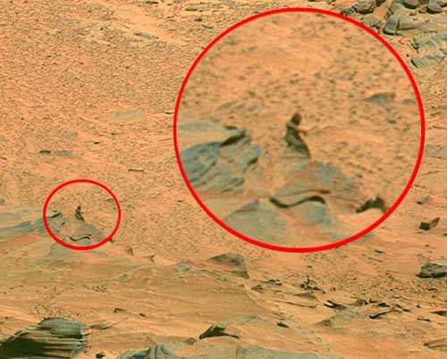 Picture 4 of Mysterious images on Mars