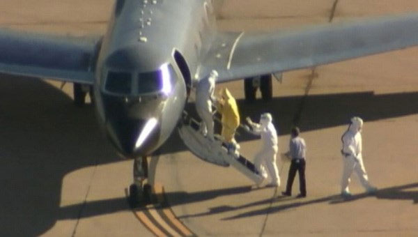 Picture 1 of Mysterious people shocked America with a hole against Ebola