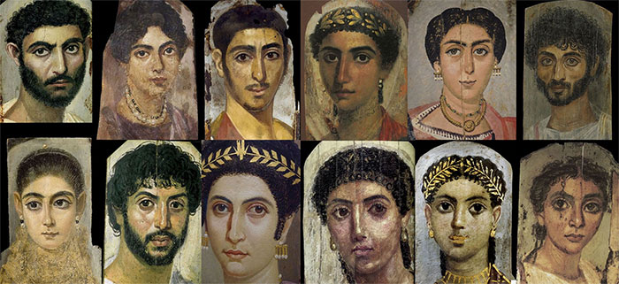 Picture 3 of Mysterious portraits of ancient Egyptian mummies