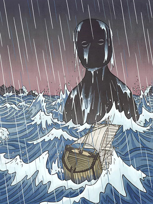 Picture 6 of Mysterious skinhead monster in Japanese legend