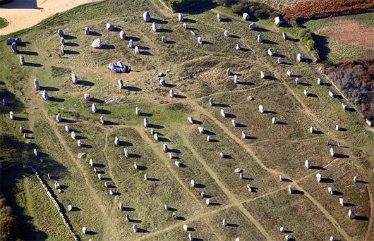 Picture 2 of Mysterious stone statues of prehistoric stone in France