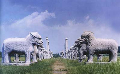 Picture 2 of Mysterious world largest tomb in ancient China
