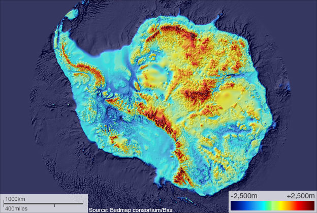 Picture 1 of Mystery 'underworld' on the bottom of Antarctica