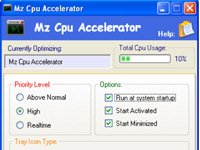 Picture 1 of Mz Cpu Accelerator 1.4 - Accelerates service of floating applications