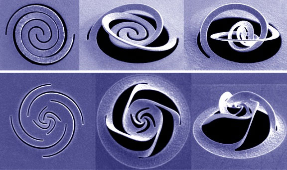 Picture 3 of Nanoscale optical device inspired by kirigami art