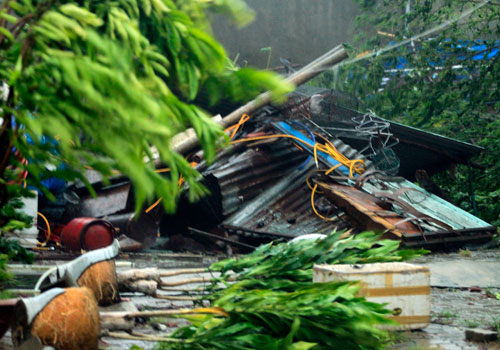 Picture 9 of Nari storm devastated the Central region