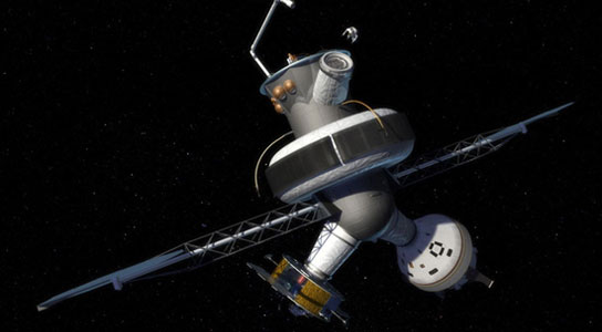 Picture 1 of NASA built landing zones for the spacecraft near the moon
