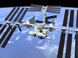 Picture 1 of NASA: can suspend research on ISS