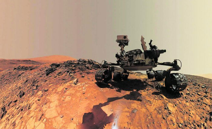 Picture 1 of NASA discovered a large amount of clay minerals on Mars