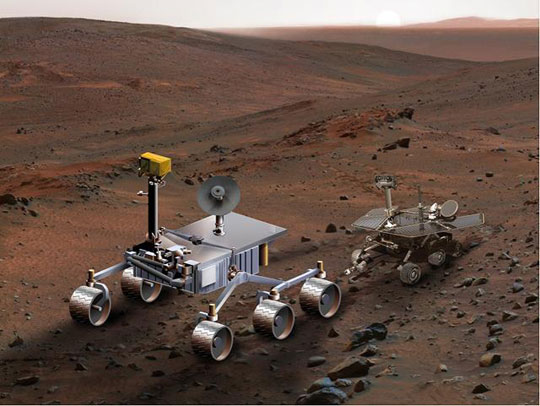 Picture 1 of NASA equipped lasers for Mars to explore Mars