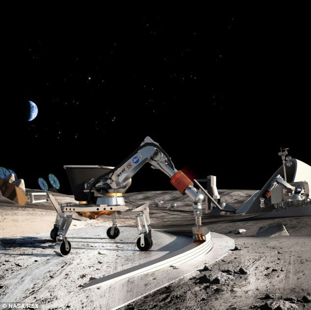 Picture 3 of NASA invests in technology to build houses on the moon