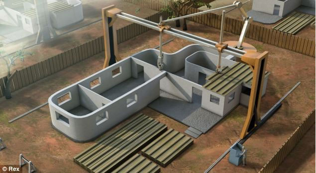 Picture 4 of NASA invests in technology to build houses on the moon