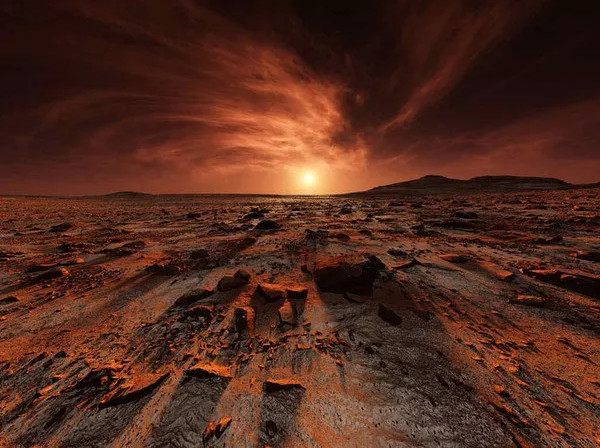 Picture 1 of NASA is about to announce a new discovery of the Martian atmosphere