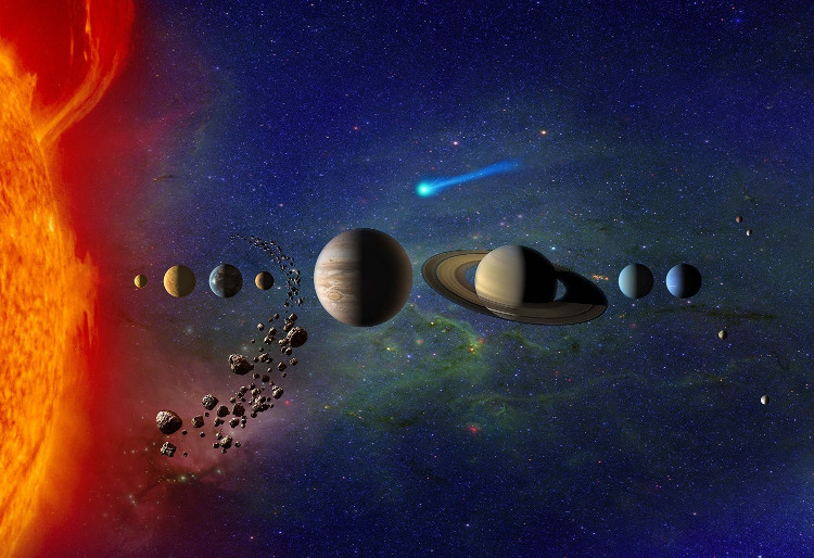 Picture 1 of NASA is about to announce the world of the solar system in the solar system