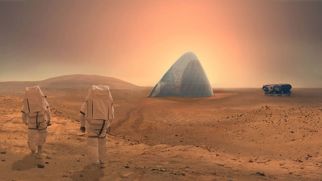 Picture 1 of NASA is organizing a home design competition on Mars in 3D printing