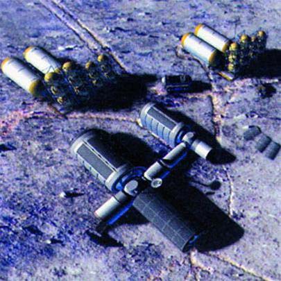 Picture 5 of NASA: Moon's 'Crash' in 2008