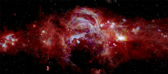 Picture 1 of NASA publishes unprecedented images of the Milky Way's 'core'