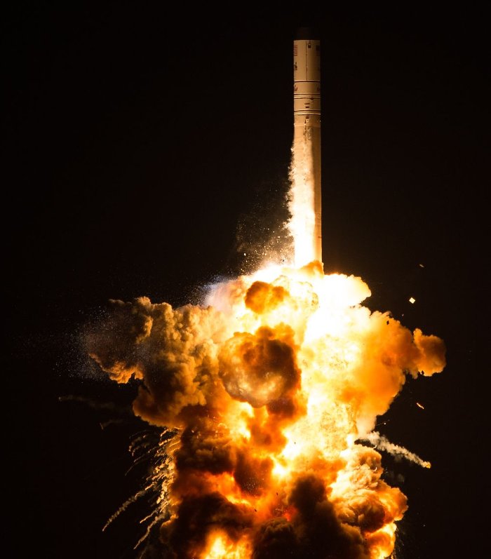 Picture 10 of NASA released an image that recorded the Antares missile explosion last year