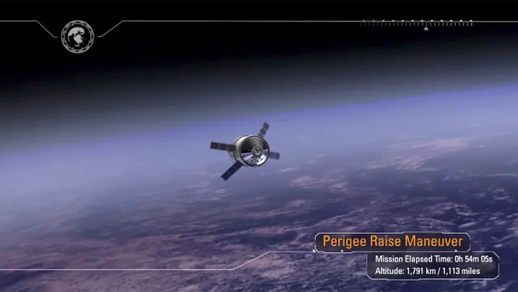 Picture 4 of NASA revealed the whole mission mission 22.5 days back to the Moon
