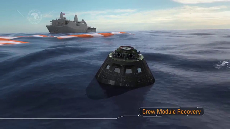 Picture 9 of NASA revealed the whole mission mission 22.5 days back to the Moon