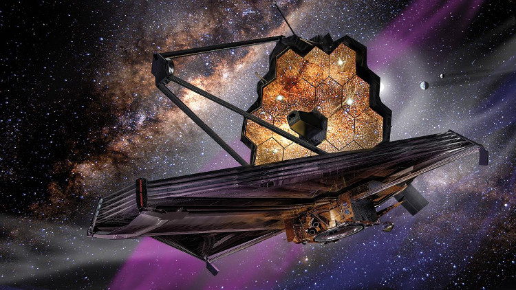 Picture 1 of NASA reversed the time of launching the James Webb space telescope until 2020