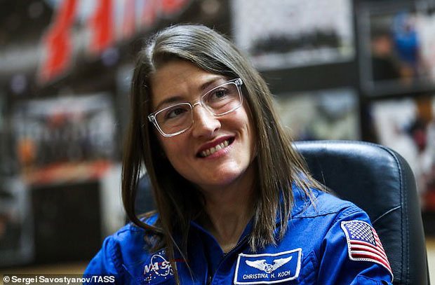 Picture 3 of NASA sets a record concerning the female astronaut: History will now call Christina Koch