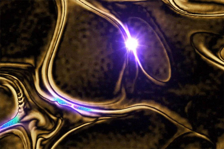Picture 1 of NASA ships detected this anomaly near Earth's atmosphere