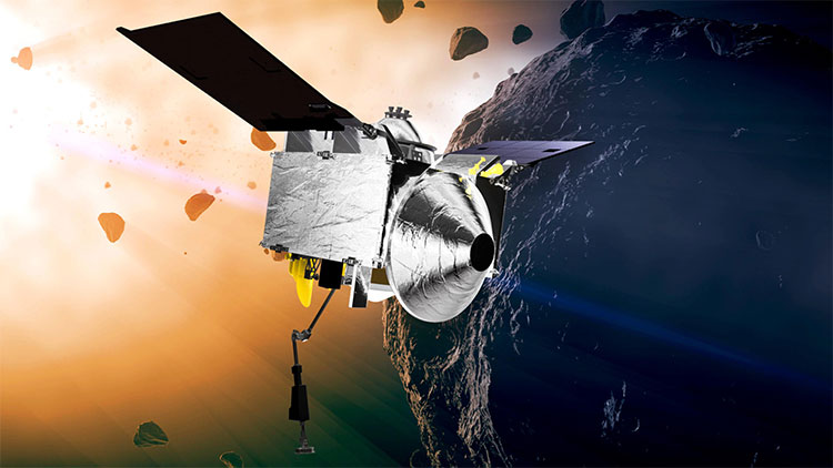 Picture 2 of NASA spacecraft approached the meteorite that could collide with the Earth